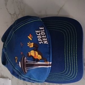 Youth space needle adjustable hat